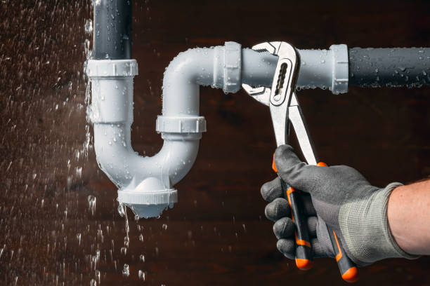 Professional Drain Cleaning technician working in Greene, RI